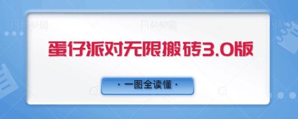 蛋仔派对无限搬砖3.0版日+500-桀创项目掘金社