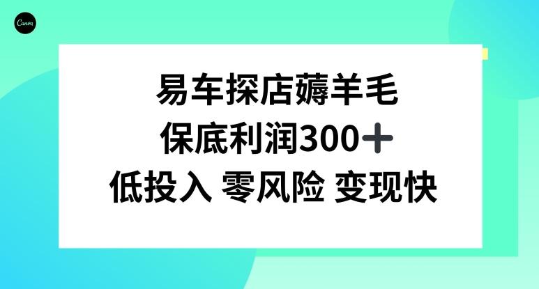 易车APP首页十亿补贴活动，选择到店补贴，保底利润300+-桀创项目掘金社