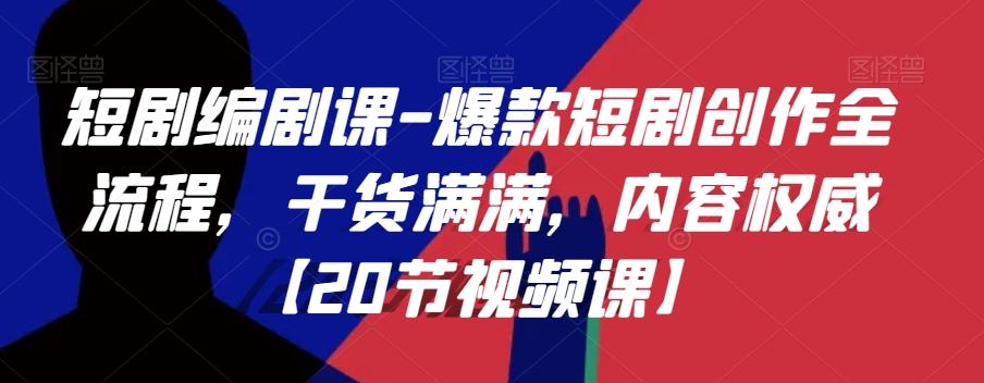 短剧编剧课-爆款短剧创作全流程，干货满满，内容权威【20节视频课】-桀创项目掘金社