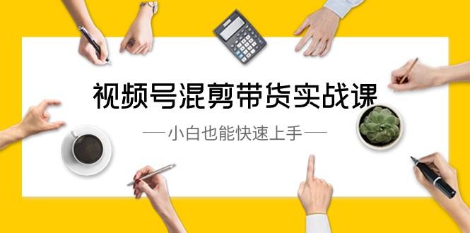 视频号混剪带货实战课，小白也能快速上手（10节课）-桀创项目掘金社