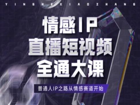 情感IP直播短视频全通大课，普通人IP之路从情感赛道开始-桀创项目掘金社