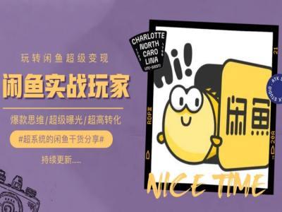 手把手教你0到1系统玩转闲鱼变现，爆款思维/超级曝光/超高转化-桀创项目掘金社