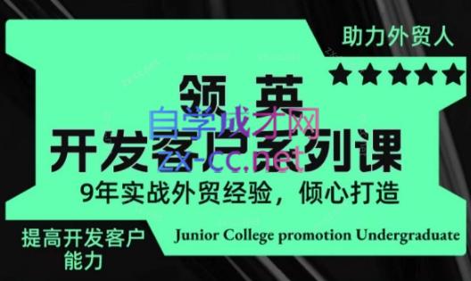 城哥·领英开发客户系列课-桀创项目掘金社