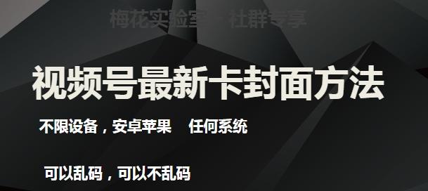 梅花实验室社群最新卡封面玩法3.0，不限设备，安卓苹果任何系统-桀创项目掘金社
