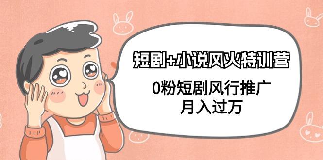 (9374期)短剧+小说风火特训营，0粉短剧风行推广，月入过万(102节课)-桀创项目掘金社