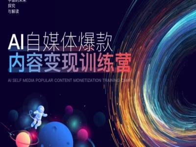 AI自媒体爆款内容变现训练营，20%底层逻辑，60%实操方法，20%案例拆解(即学即用)-桀创项目掘金社