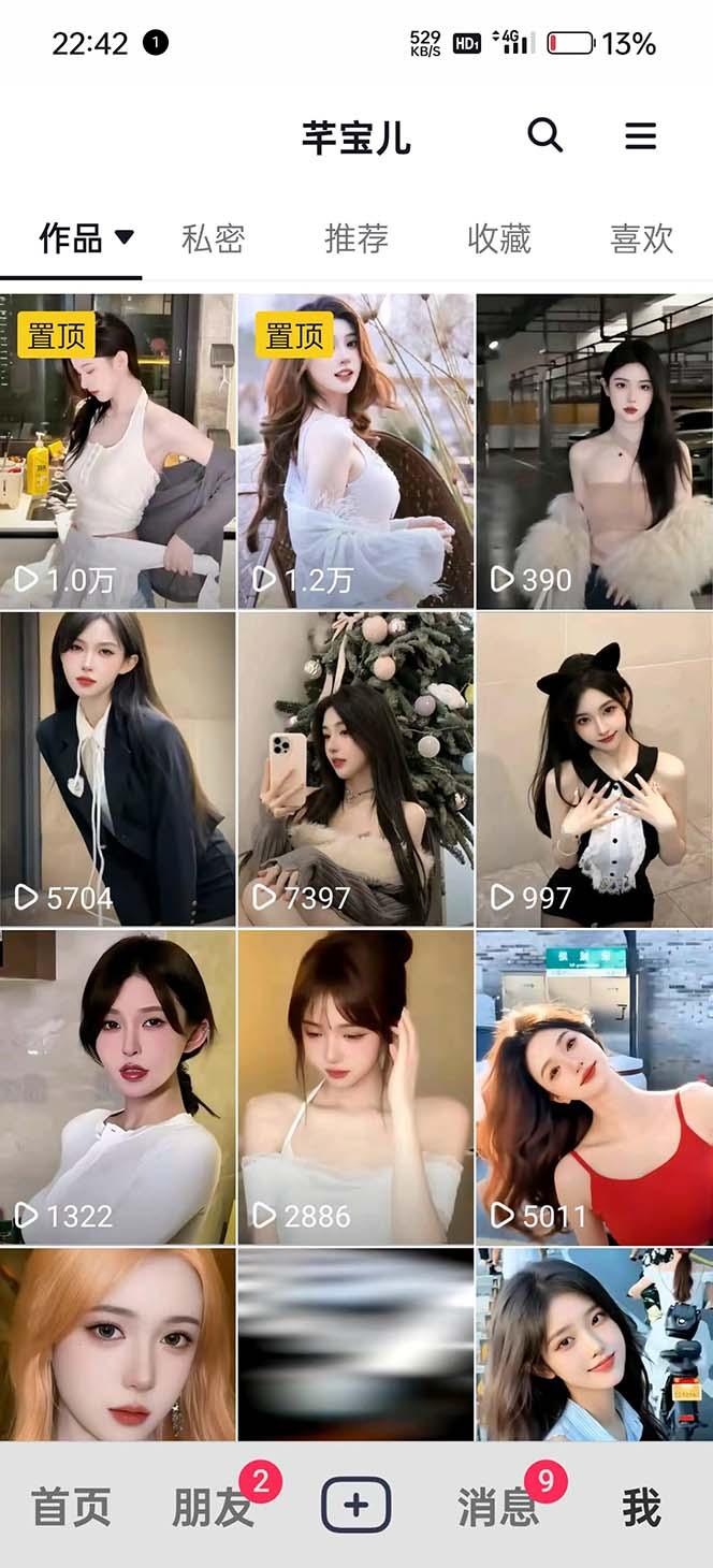 图片[2]-利用AI美女视频引粉，单号日引2000+，新手也能干(教程+软件)-桀创项目掘金社