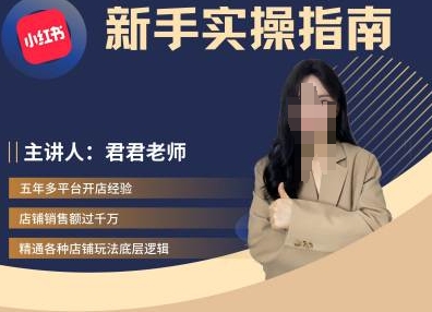 君君-小红书电商从入门到精通，新手实操指南-桀创项目掘金社