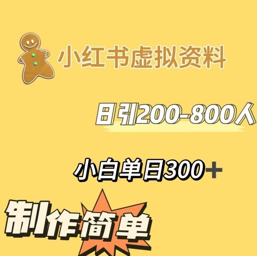 小红书动漫治愈图文的玩法，日引200-800人，小白单日变现300+-桀创项目掘金社