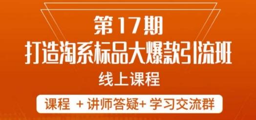 南掌柜-第17期打造淘系标品大爆款，5天线上课-桀创项目掘金社