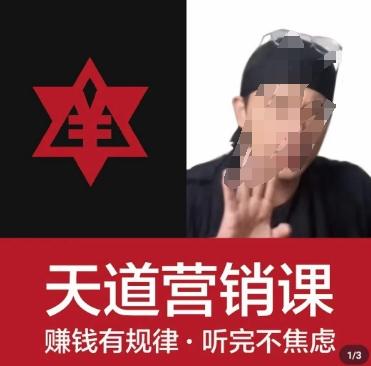 天道老阮-天道营销课，​赚钱有规律，听完不焦虑-桀创项目掘金社