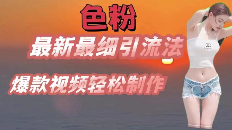 se粉最新最细引流法，七天螺旋起号法，爆款视频轻松制作【揭秘】-桀创项目掘金社