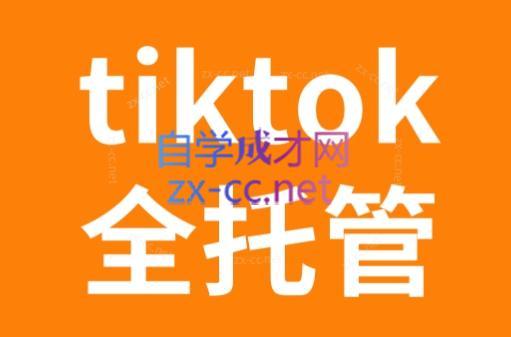 TikTok跨境电商全托管运营模式精品课-桀创项目掘金社