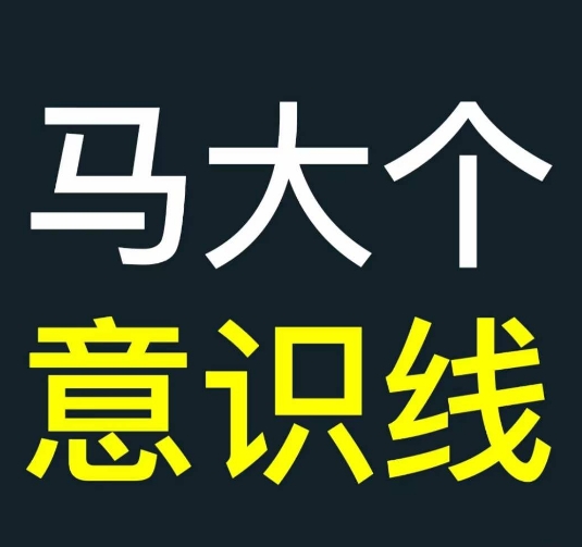 马大个意识线，一门改变人生意识的课程，讲解什么是能力线什么是意识线-桀创项目掘金社