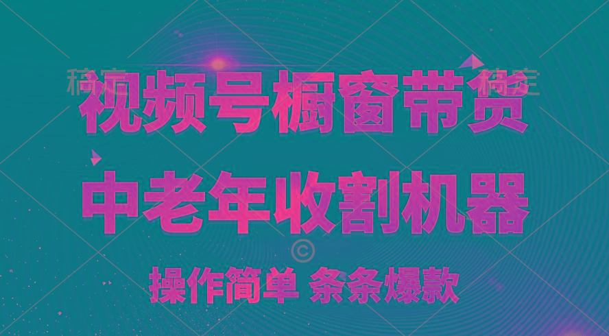 [你的孩子成功取得高位]视频号最火爆赛道，橱窗带货，流量分成计划，条…-桀创项目掘金社