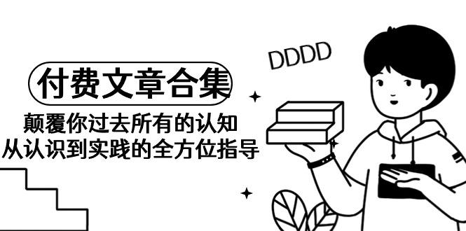 (9646期)《某公众号付费文章合集》颠覆你过去所有的认知 从认识到实践的全方位指导-桀创项目掘金社