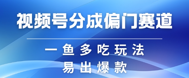 视频号创作者分成计划偏门类目，容易爆流，实拍内容简单易做【揭秘】-桀创项目掘金社