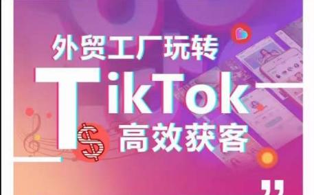 外贸工厂玩转TikTok高效获客，多种引流方式与账号定位技巧，拆解爆款短视频打造成功案例-桀创项目掘金社
