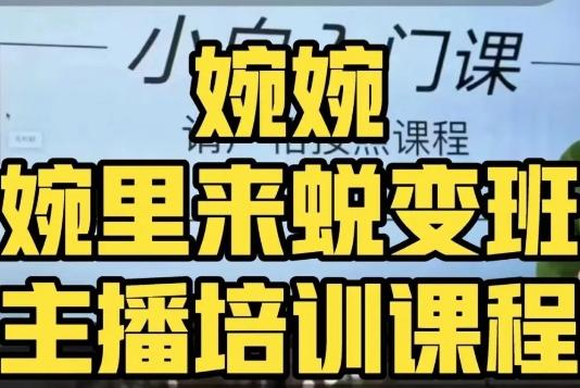 婉婉·婉里来蜕变班（主播课）全方位理解底层逻辑并灵活运用-桀创项目掘金社