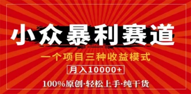 视频号最新爆火赛道，三种可收益模式，0粉新号条条原创条条热门 日入1000+-桀创项目掘金社